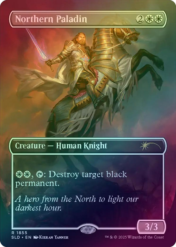 Northern Paladin - Artist Series: Kieran Yanner (Rainbow Foil) (SLD)