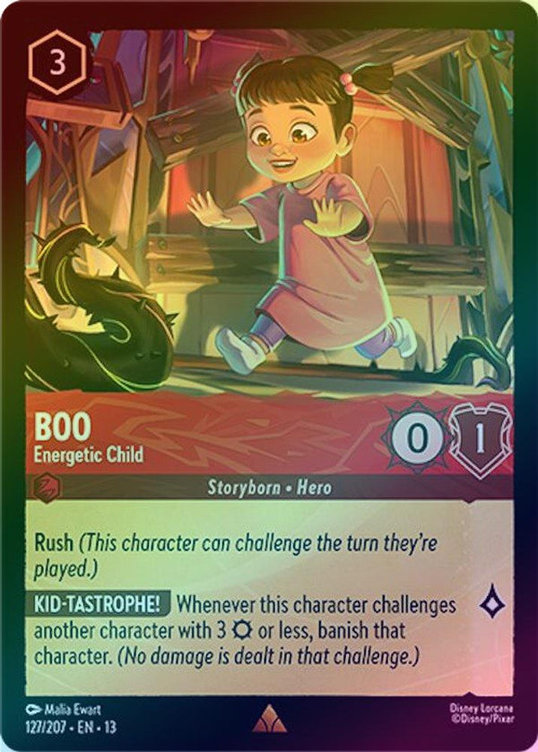 Boo (Energetic Child) - 127/207 - Rare (Foil)