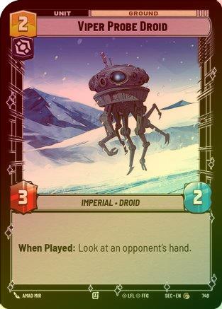 Viper Probe Droid (Foil) - 749 - Common (Foil)