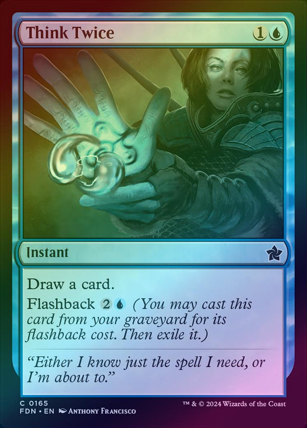 Think Twice (Foil) (FDN)