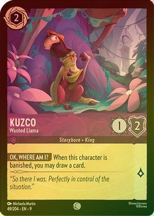 Kuzco (Wanted Llama) (Fabled Reprint) - 49/204 - Common (Foil)