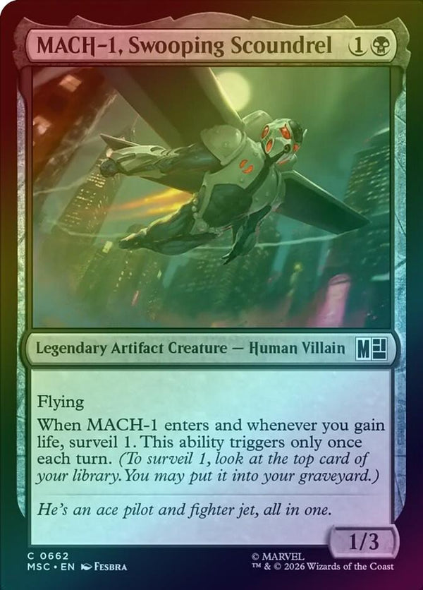 MACH-1, Swooping Scoundrel (Foil) (MSC)