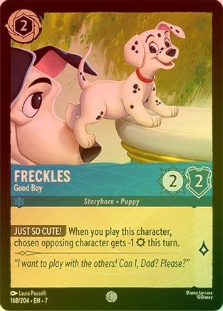 Freckles (Good Boy) - 168/204 - Common (Foil)