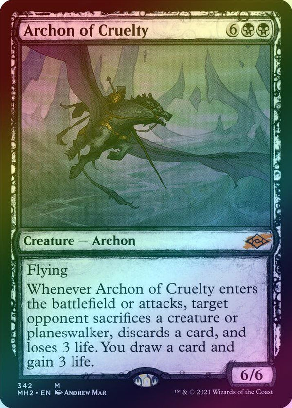 Archon of Cruelty - Sketch Showcase (Foil) (MH2)