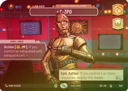 C-3PO - Human-Cyborg Relations (Showcase) - 1035 - Common (Foil)