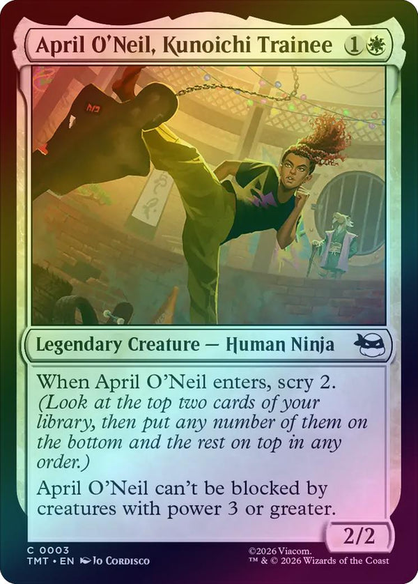April O'Neil, Kunoichi Trainee (Foil) (TMT)
