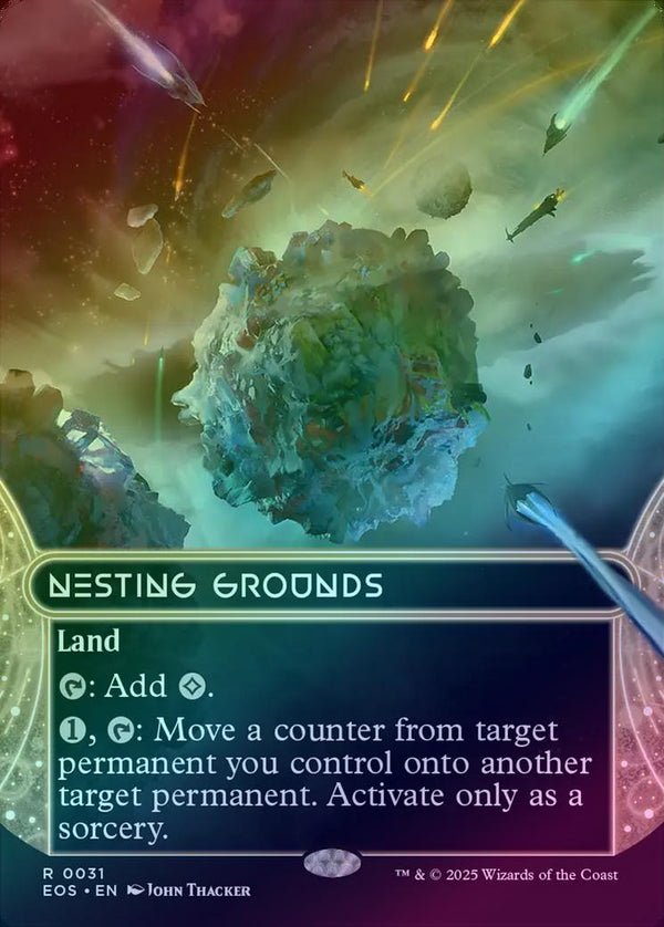 Nesting Grounds - Borderless (Foil) (EOS)