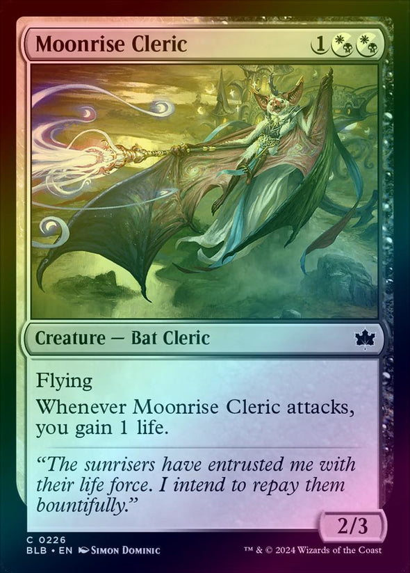 Moonrise Cleric (Foil) (BLB)