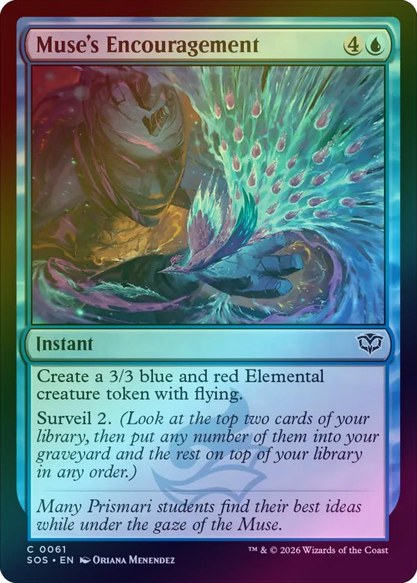 Muse's Encouragement (Foil) (SOS)