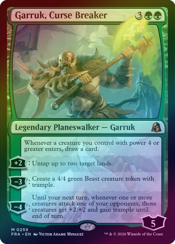 Garruk, Curse Breaker (Foil) (FRA) (Pre-Order)