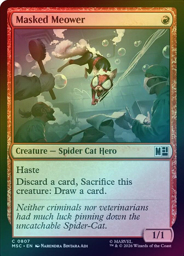 Masked Meower (Foil) (MSC)