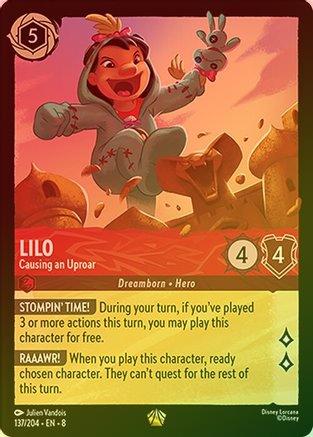 Lilo (Causing an Uproar) - 137/204 - Legendary (Foil)