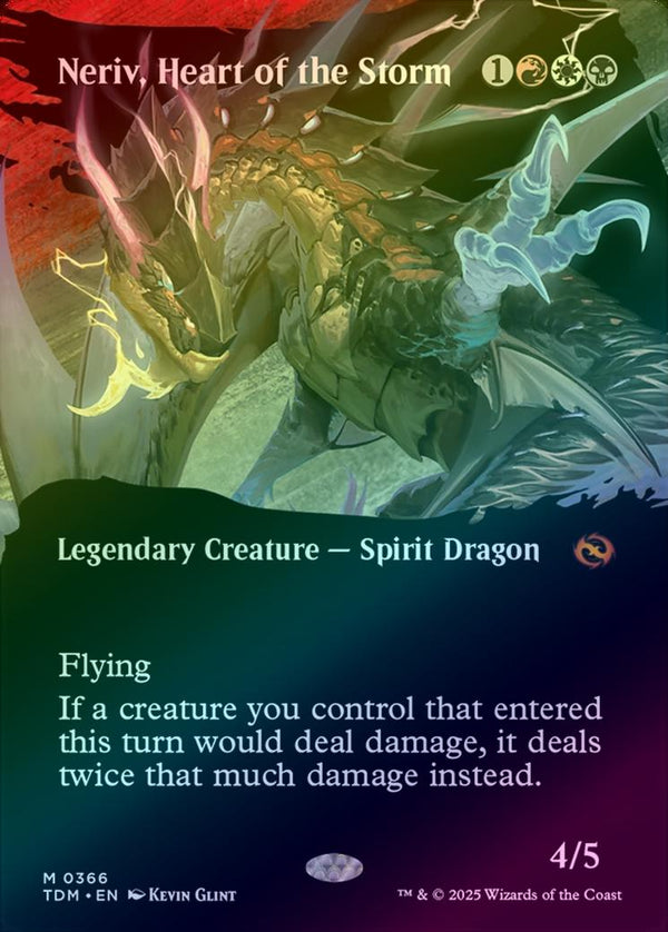 Neriv, Heart of the Storm - Clan Showcase (Foil) (TDM)