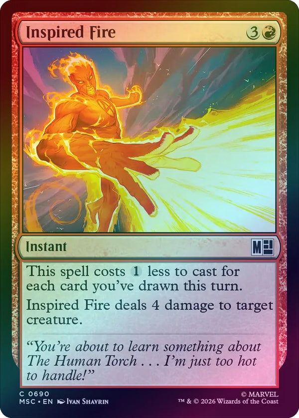 Inspired Fire (Foil) (MSC)