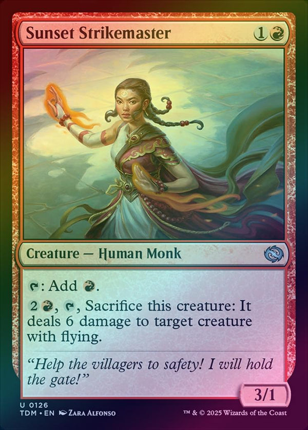 Sunset Strikemaster (Foil) (TDM)