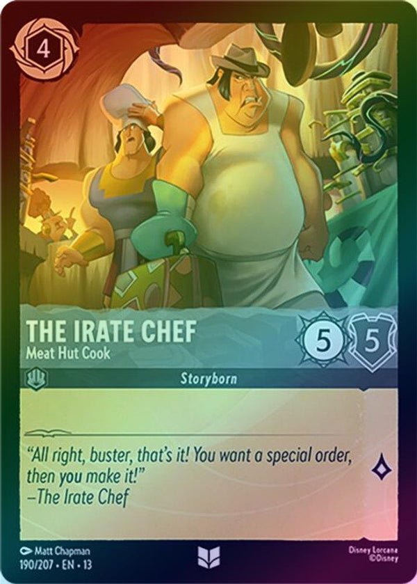 The Irate Chef (Meat Hut Cook) - 190/207 - Uncommon (Foil)