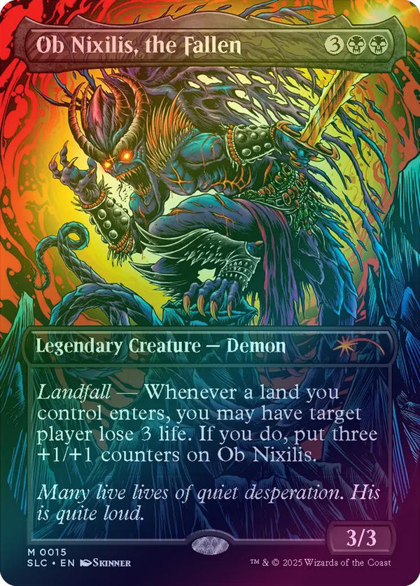 Ob Nixilis, the Fallen - Encyclopedia of Magic (Foil) (SLC)