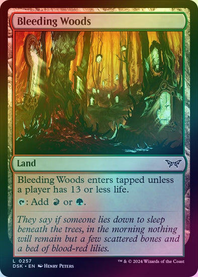 Bleeding Woods (Foil) (DSK)