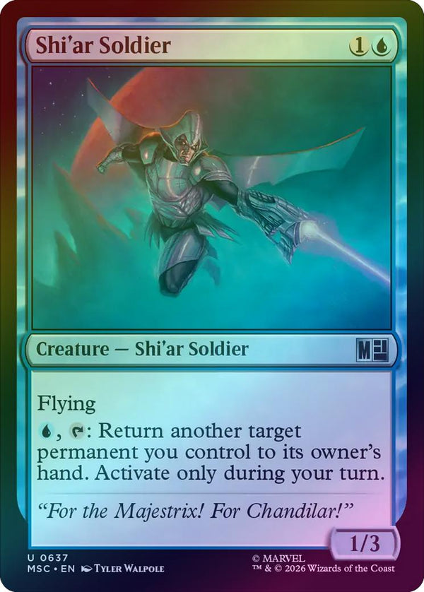 Shi'ar Soldier (Foil) (MSC)