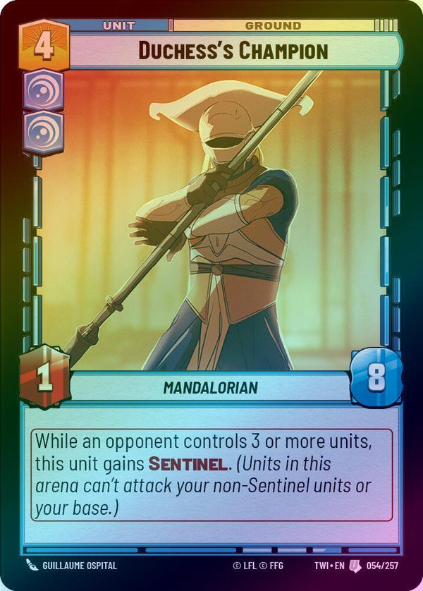 Duchess's Champion - 054/257 - Uncommon (Foil)