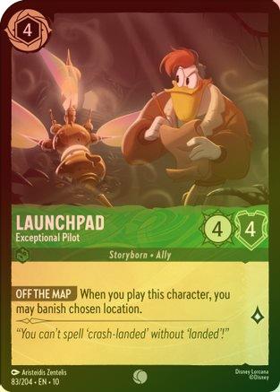 Launchpad (Exceptional Pilot) - 83/204 - Common (Foil)