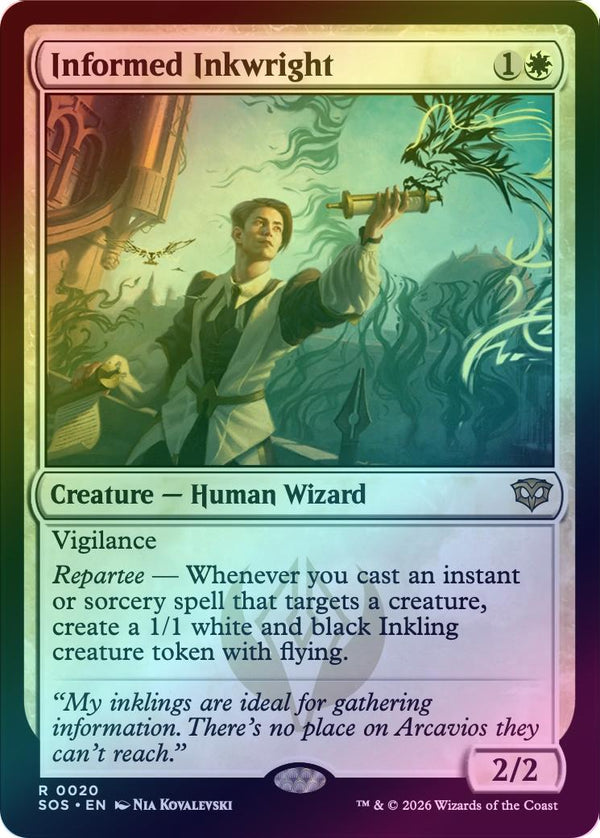 Informed Inkwright (Foil) (SOS)