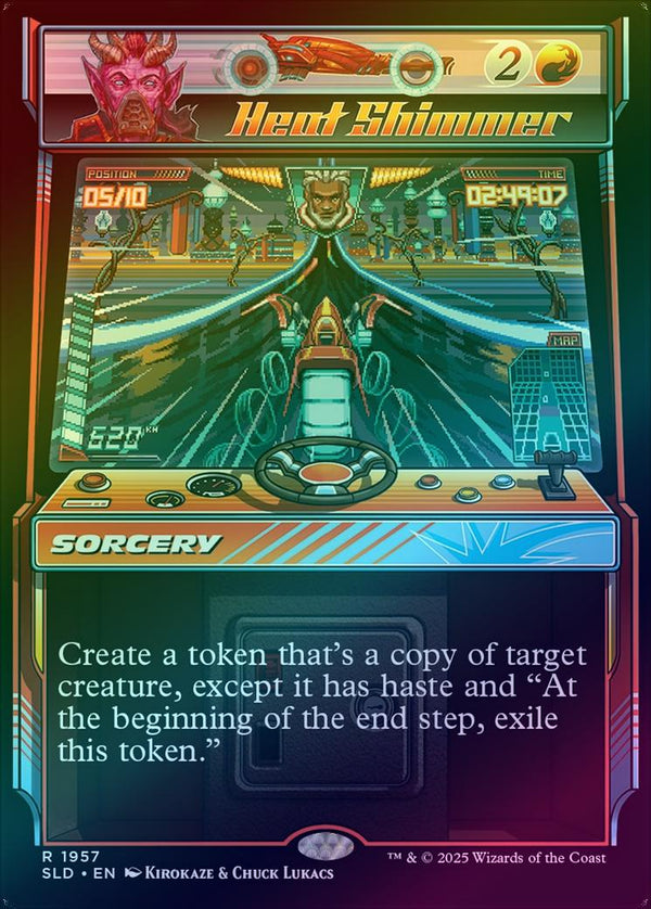 Heat Shimmer - Arcade Racers (Foil) (SLD)