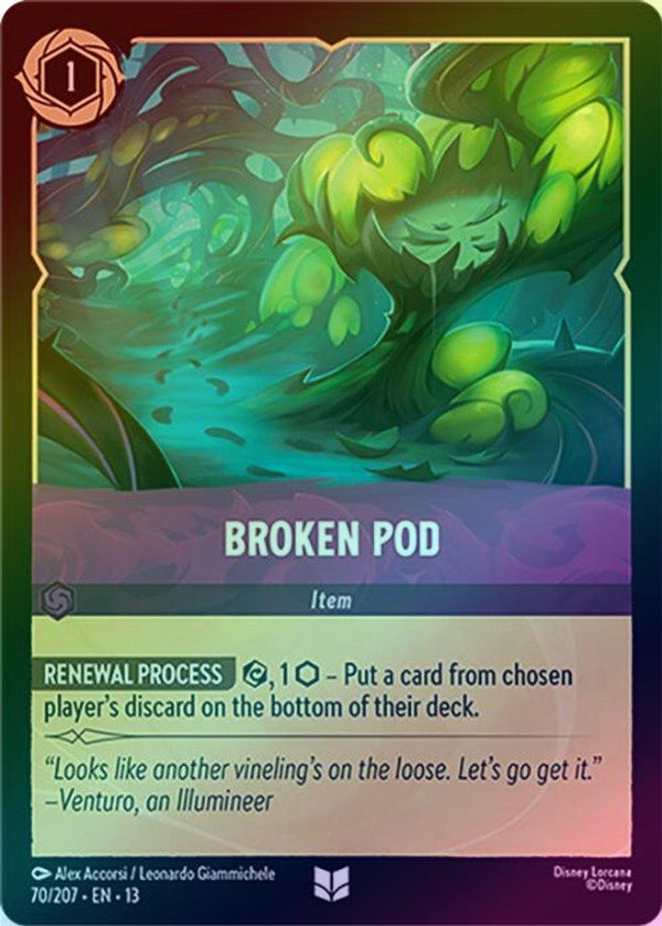 Broken Pod - 70/207 - Uncommon (Foil)