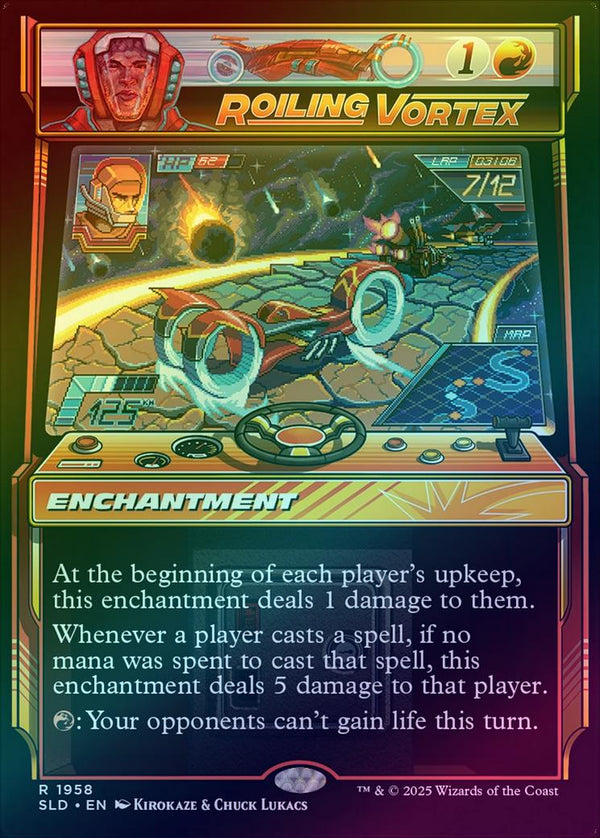 Roiling Vortex - Arcade Racers (Rainbow Foil) (SLD)