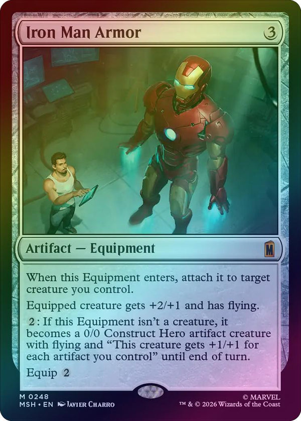 Iron Man Armor (Foil) (MSH) (Pre-Order)