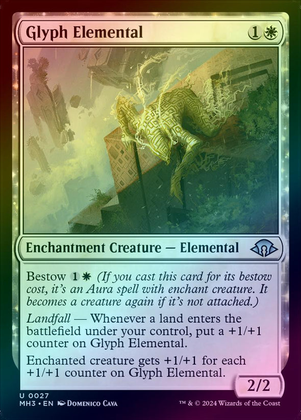 Glyph Elemental (Foil) (MH3)