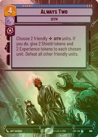 Always Two (Hyperspace) - 782 - Legendary (Foil)