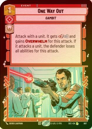 One Way Out (Foil) - 667 - Rare (Foil)
