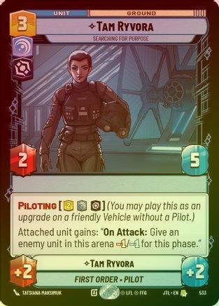 Tam Ryvora - Searching For Purpose - 533 - Rare (Foil)