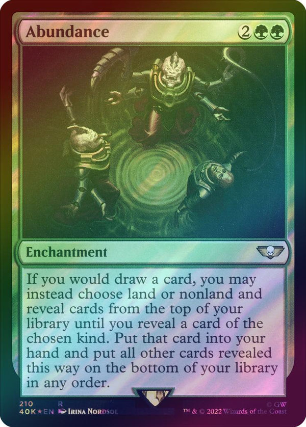 Abundance (Surge Foil) (40K)