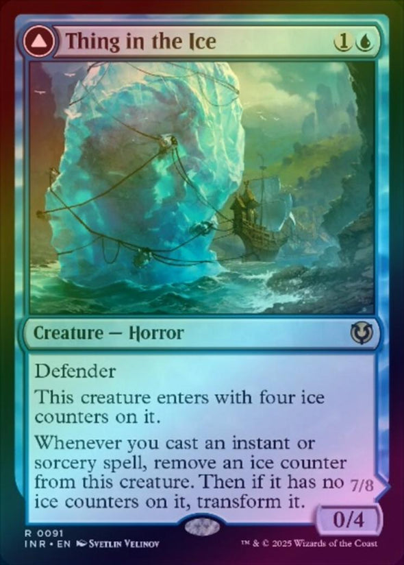 Thing in the Ice // Awoken Horror (Foil) (INR)