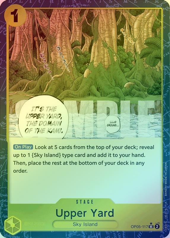 Upper Yard (Textured Foil) - OP05-117 - Uncommon