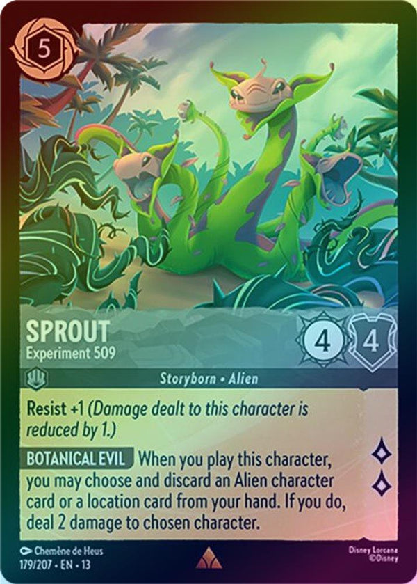 Sprout (Experiment 509) - 179/207 - Rare (Foil)