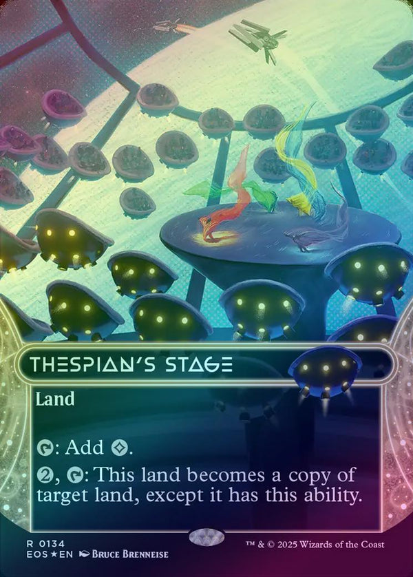 Thespian's Stage - Borderless (Galaxy Foil) (EOS)