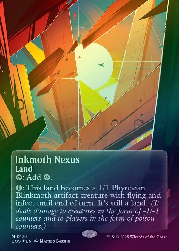Inkmoth Nexus - Borderless Poster (Galaxy Foil) (EOS)