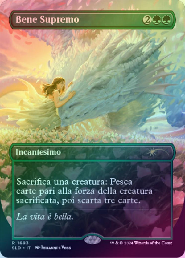 Bene Supremo // Greater Good - Sheldon's Spellbook (Rainbow Foil) (SLD)