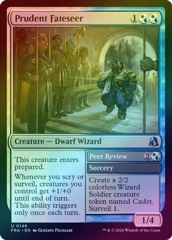 Prudent Fateseer // Peer Review (Foil) (FRA)