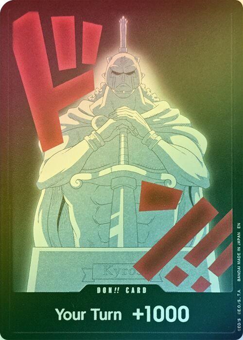 DON!! Card (Foil) (Kyros) - PRB02 - DON!!