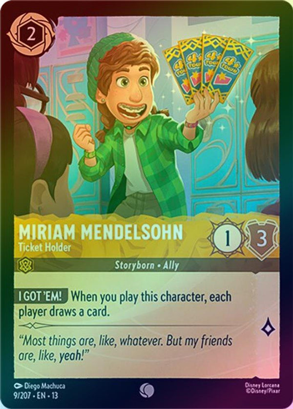Miriam Mendelsohn (Ticket Holder) - 9/207 - Common (Foil)