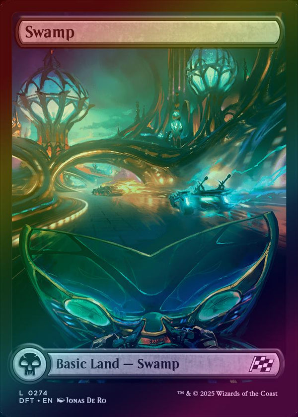 Swamp (274) - Full Art (Foil) (DFT)