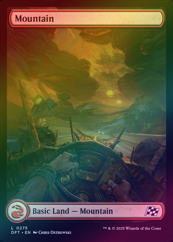 Mountain (275) - Full Art (Foil) (DFT)