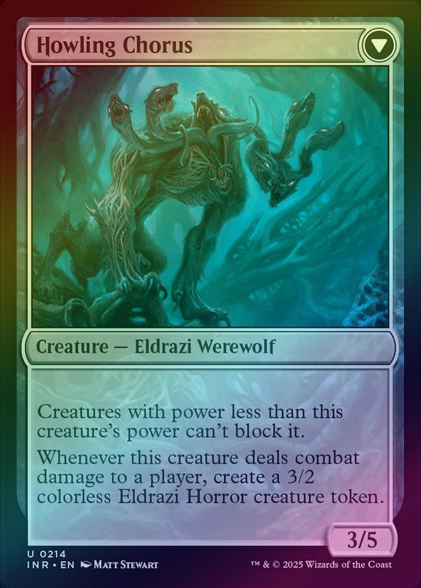 Shrill Howler // Howling Chorus (Foil) (INR)