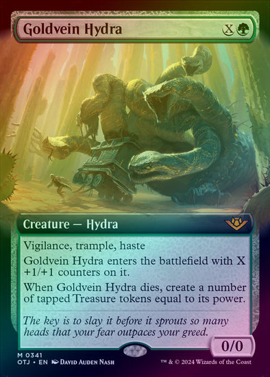 Goldvein Hydra - Extended Art (Foil) (OTJ)