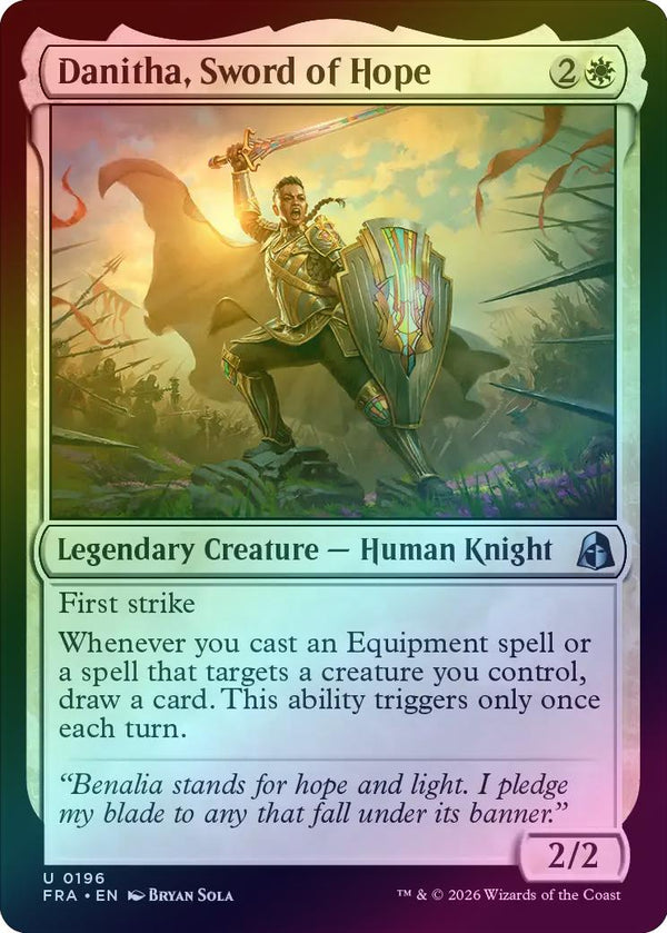 Danitha, Sword of Hope (Foil) (FRA)