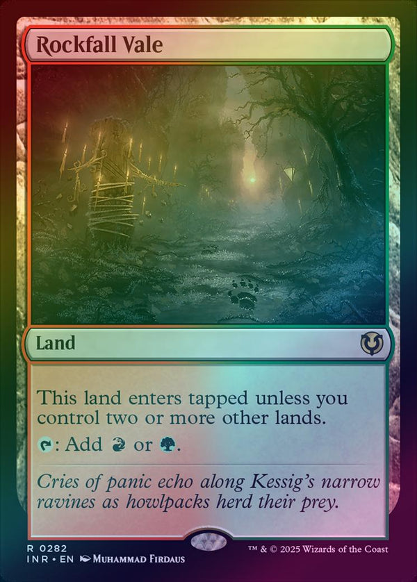 Rockfall Vale (Foil) (INR)